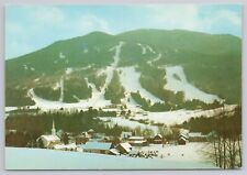 Postcard Mt. Ascutney Brownsville Vermont Ski Slopes picture