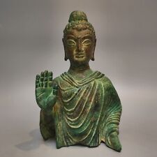 CIRCA IMPORTANT GANDHARA BRONZE BODY OF A STANDING BUDDHA.  picture