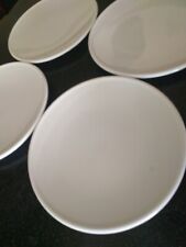 4 RARE STARBUCKS COFFEE COMPANY WHITE RESTAURANT WARE PLATES CAFE  DINNER PLATE picture