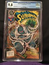 Superman The Man of Steel #18 CGC 9.8 1st Full App of Doomsday DC 12/ 1992 picture