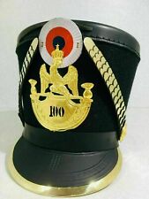 British GR1812 Napoleonic shako Helmet plate pressed brass 100 NO Era X-mas Gift picture