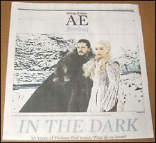4/7/2019 Chicago Tribune Newspaper A&E Section Game of Thrones Final Season picture