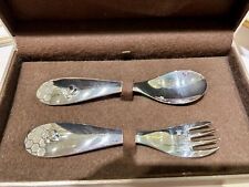 CHRISTOFLE BEEBEE SILVER-PLATED 2-PIECE FLATWARE SET #0082314 Brand New w/box picture