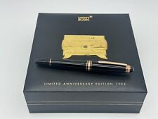 MONTBLANC LIMITED EDITION 75TH ANNIVERSARY 1924 FOUNTAIN PEN NEW 100% AUTHENTIC picture
