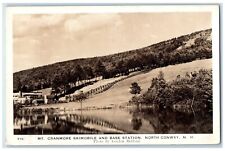 Mt. Cranmore Skimobile And Base Station North Conway NH RPPC Photo Postcard picture