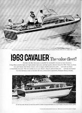 1963 Vintage Ad Cavalier Boats by Chris-Craft The Value Fleet picture