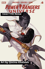 Boom: POWER RANGERS UNIVERSE #6 Cover by Khalidah FOC Reveal White Ranger picture