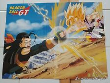 Vintage Super C 17 Goku Vegeta ss4 Android Dragon Ball GT D Sleeve Grand Poster picture