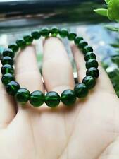 8mm Natural Green Tourmaline Gemstone Crystal Round Bead Woman Bracelet AAAAA picture