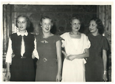 Miss Paris 1934, Mlles Argal, Darnay, Kabdeau and Belly Vintage Silver Print picture