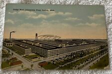 1918 Postcard Dodge Brothers automobile Plant in Detroit, Michigan picture