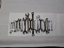Huge Lot of 19 Vintage USA Made  Wrenches Standard & Metric Mixed Brands Os102 1 picture