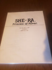 1985 She-Ra: Princess of Power - Script Copy ep. 55 'Loo Kee Lends a Hand' picture