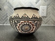 Acoma NM Native American Pottery Vase Signed picture