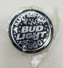Happy New Year 2000 Bud Light Necklace Plastic Sealed Vintage  picture