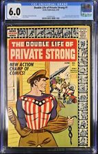 Double Life of Private Strong (1959) #1 CGC FN 6.0 Joe Simon and Jack Kirby picture
