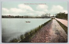 The Dam Wildwood Park Harrisburg PA Pennsylvania Vintage Postcard picture