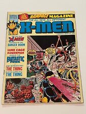 RAMPAGE MAGAZINE #28 UK Oct 1980 Reprints X-Men #110 1st Appearance Warhawk picture