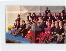 Postcard Former First Ladies listen as President Carter dedicates Boston MA USA picture
