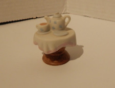 Vintage Homco Tea Time Table Figurine  1401 picture
