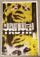 DEPARTMENT of TRUTH #1 final 6th print ERROR VARIANT iMAGE COMIC 2021 TYNION NM picture