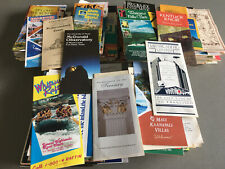Xtra LG Lot (300+) Vintage Travel Brochures+ ~ Dates 1980-2000 ~  picture