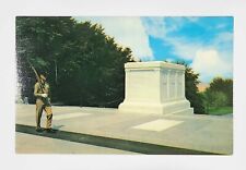 Vintage RPPC TOMB OF THE UNKNOWN SOLDIERS Arlington VA Uncirculated Post Card picture