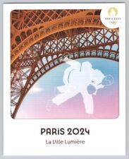 Judo POSTCARD Paris France 2024 Official Olympic and Paralympic Games picture