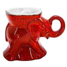 Vintage Francoma Pottery 1976 GOP Red Elephant Mug picture