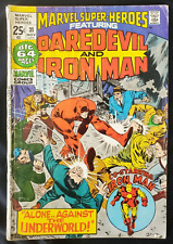 Marvel Super-Heroes #31 (1971) ~ Daredevil & Iron Man ~ Affordable Grade picture