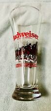 1989 Anheuser-Busch Inc Budweiser King Of Beers Glass “Holiday Collection” picture
