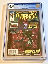 1998 SPIDER-GIRL 2 1ST APPEARANCE DARKDEVIL SON OF BEN REILLY NEWSSTAND CGC 9.4 picture