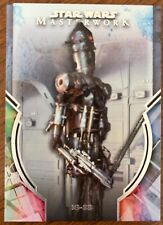 2022 Topps Star Wars Masterwork IG-88 #BH-8 Bounty Hunters Silver 264/299 picture