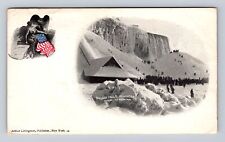 Niagara Falls NY-New York, View In Winter, Ice Mountain, Vintage c1905 Postcard picture