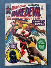 Daredevil #11 1965 Marvel Comic Book Key Issue 1st The Organizer Bob Powell GD+ picture