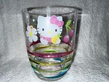 Hello Kitty Clear Plastic Rainbow Cup/Tumbler - Rare/Vintage 2004 picture