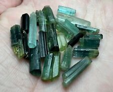 37 CT Full/Well Terminated Multi Color Tourmaline Crystals Lot From Afghanistan picture