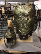 18 Guage Steel Medieval Roman Reenactment Cuirass With Roman Helmet picture