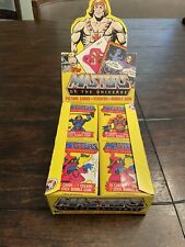 (1) Sealed Wax Pack MOTU Masters Of The Universe 1984 Topps He-Man Classic Rip picture