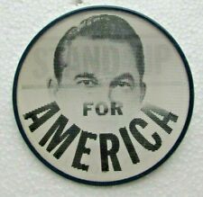 VTG 1968 Stand up for America Wallace President Pinback Button Politicians  picture