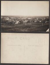 Old South Dakota Real Photo Postcard - Winner - View from Hill, Lienhart picture