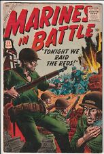 Marines in Battle #25 1958 Atlas Comics 1.5 FR/GD LAST IN SERIES CARL BURGOS picture