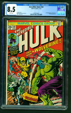 Incredible Hulk #181 CGC VF+ 8.5 1st Full Appearance Wolverine Marvel 1974 picture