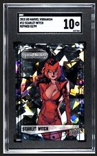 2015 Upper Deck Marvel Vibranium Refined Scarlet Witch 53/99 SGC Gem Mint 10 picture