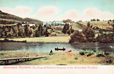 Postcard NY Saranac Lake New York-Robert Louis Stevenson Home-Antique c1910 (D5) picture
