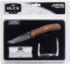 Buck Knives 122 Liner Lock & 375 Deuce Two-Piece Combo Collector's Tin picture
