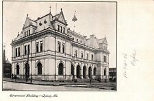 Government Building Quincy IL Vintage Postcard 1906 Unposted picture