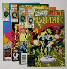 Silver Surfer Warlock Resurrection (1993) #1-4, Complete Four Issue Series, F-VF picture