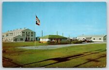 Beaumont Texas~Texas Gulf Sulfur Company Buildings~Offices~1950s Cars~Postcard picture