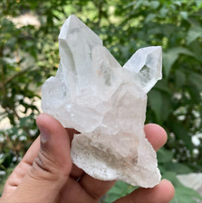 160gm Natural Himalayan Crystal Healing Minerals Specimen White Samadhi Quartz picture